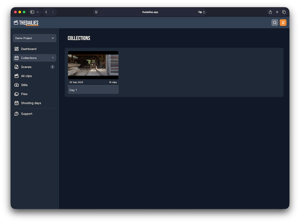 TheDailies Platform - Dashboard